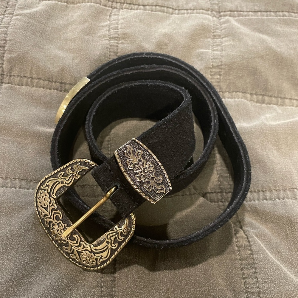 Free People Suede Belt